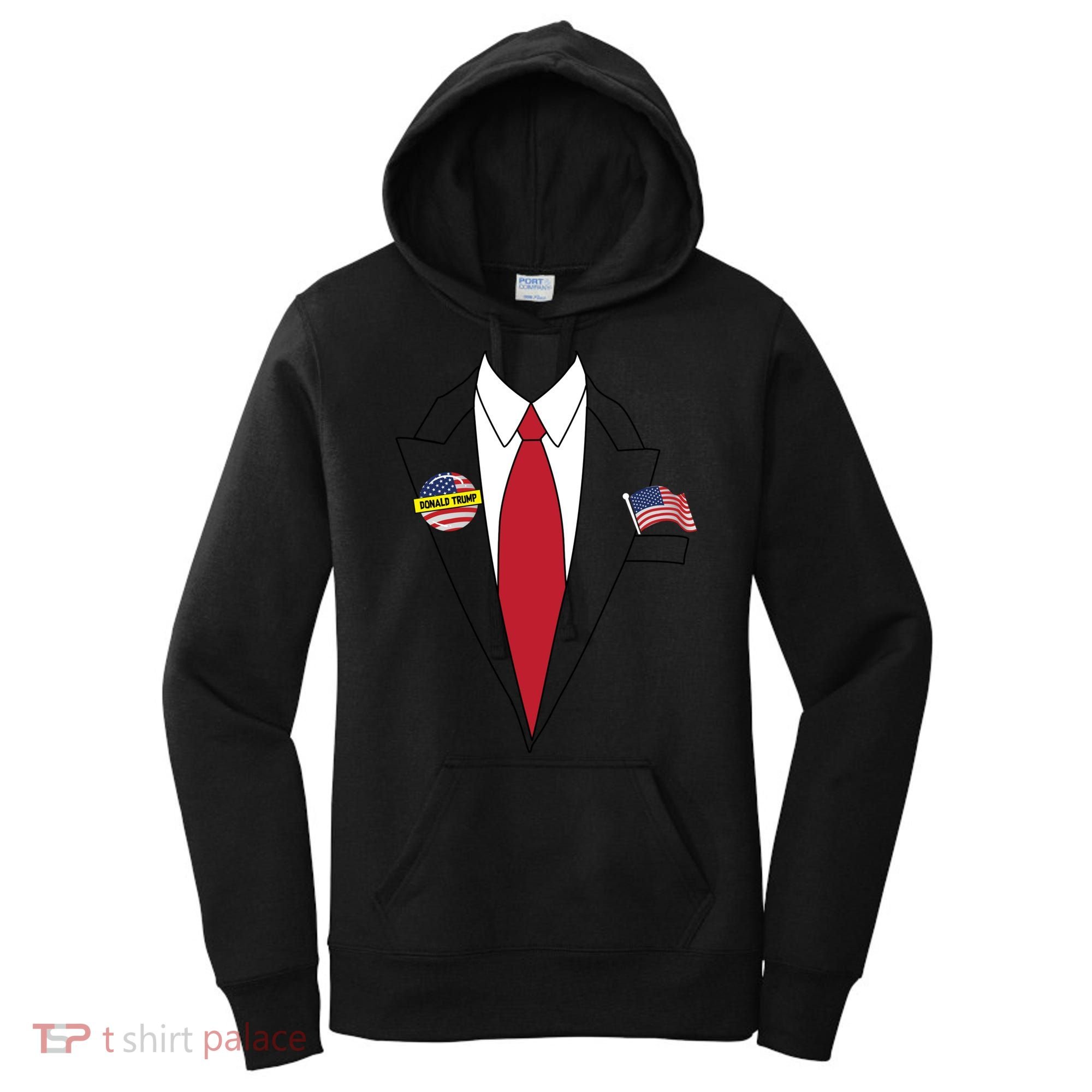 Donald Trump Halloween Costume Cute President Gift Women's Hoodie