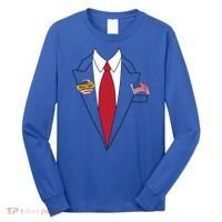Donald Trump Halloween Costume Cute President Gift Long Sleeve Shirt thumb 0