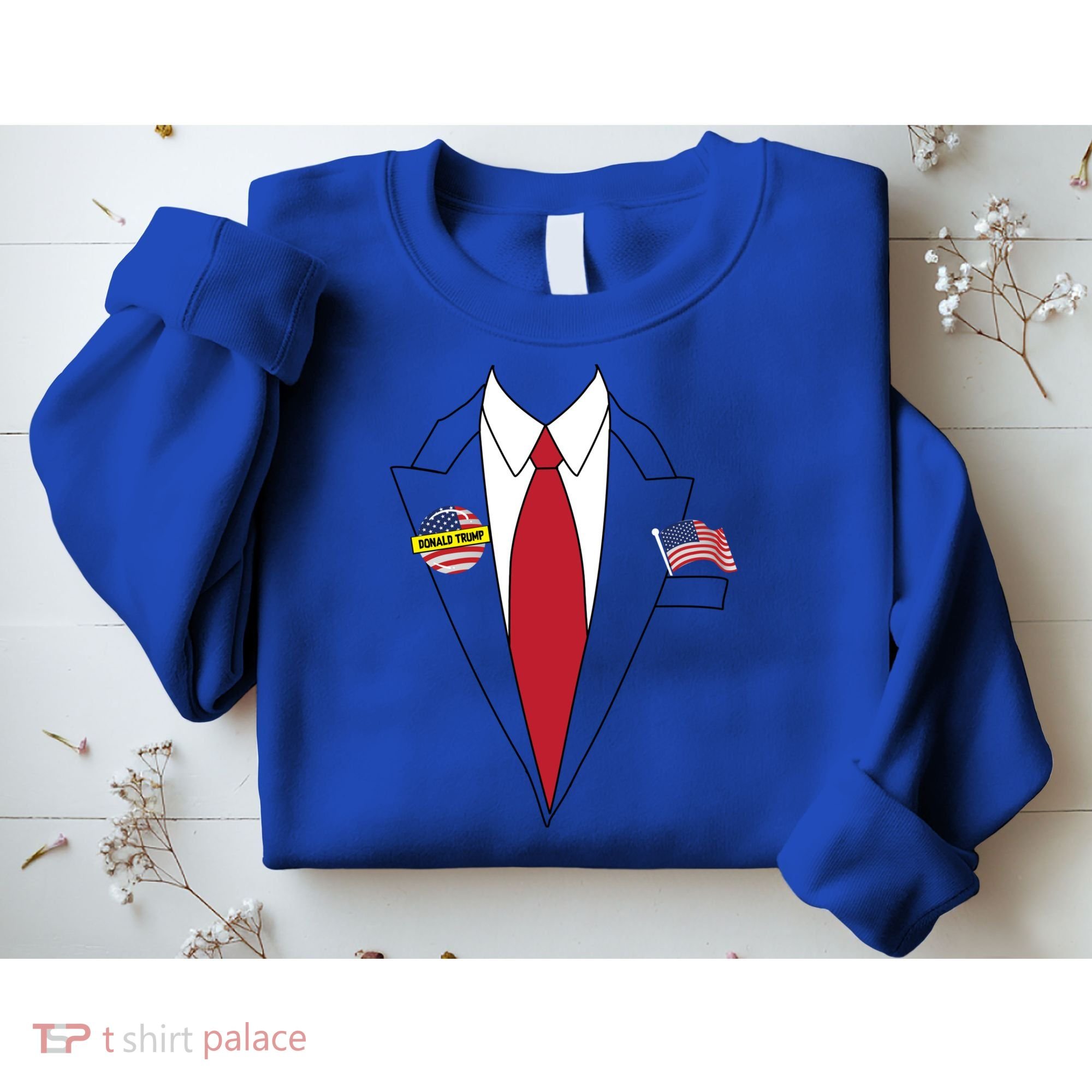 Donald Trump Halloween Costume Cute President Gift Sweatshirt
