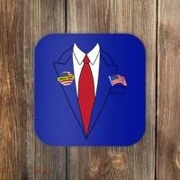 Donald Trump Halloween Costume Cute President Gift Coaster thumb 0