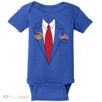 Donald Trump Halloween Costume Cute President Gift Baby Bodysuit thumb 0