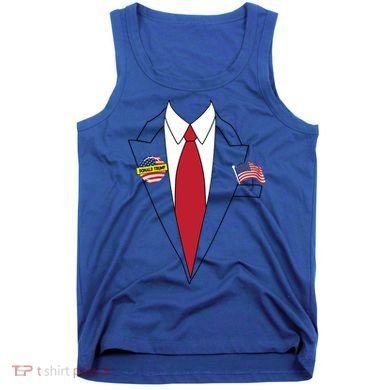 Donald Trump Halloween Costume Cute President Gift Tank Top
