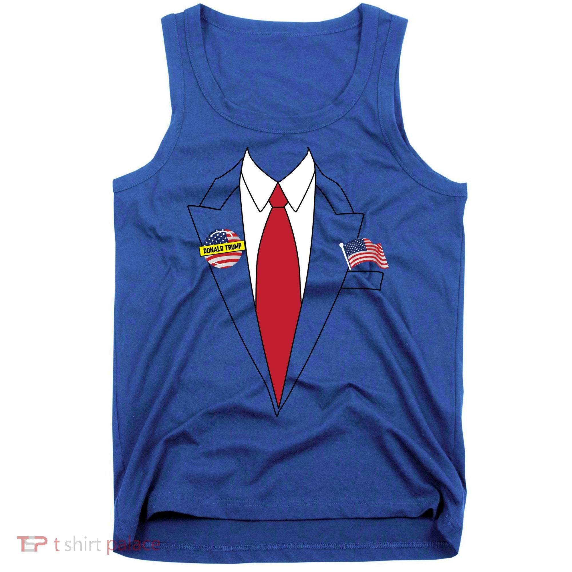 Donald Trump Halloween Costume Cute President Gift Tank Top