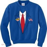 Donald Trump Halloween Costume Cute President Gift Kids Sweatshirt thumb 0