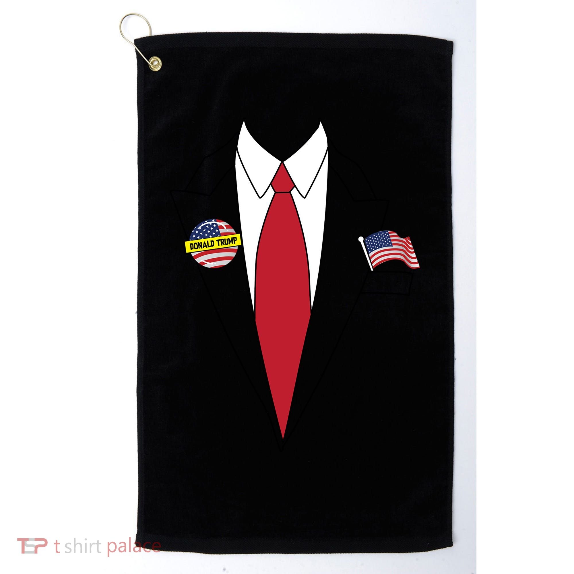 Donald Trump Halloween Costume Cute President Gift Golf Towel