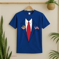 Donald Trump Halloween Costume Cute President Gift T-Shirt thumb 2