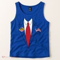 Donald Trump Halloween Costume Cute President Gift Tank Top thumb 2