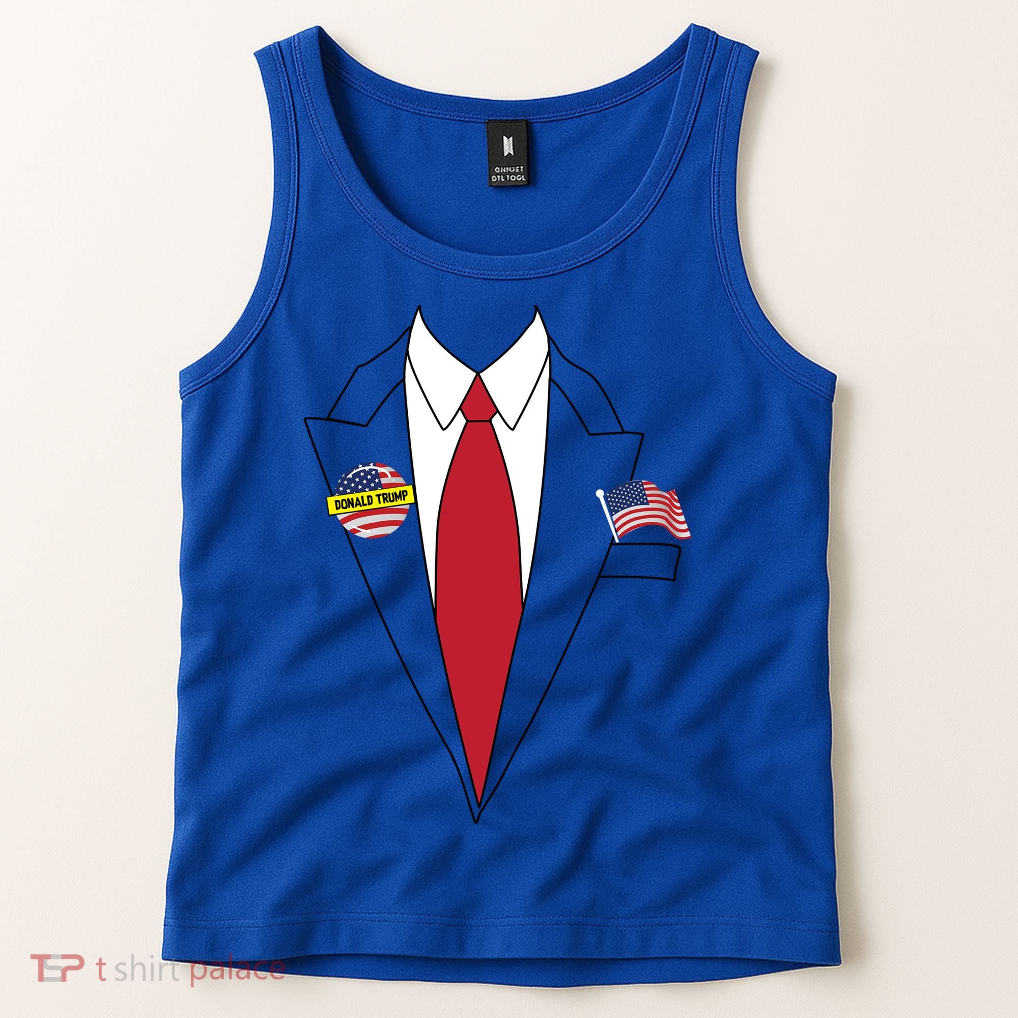 Donald Trump Halloween Costume Cute President Gift Tank Top