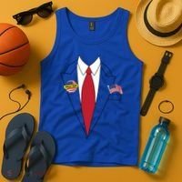 Donald Trump Halloween Costume Cute President Gift Tank Top thumb 4