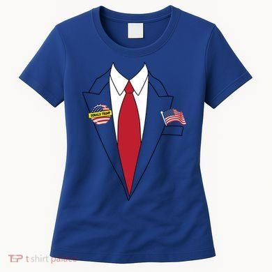 Donald Trump Halloween Costume Cute President Gift Women's T-Shirt