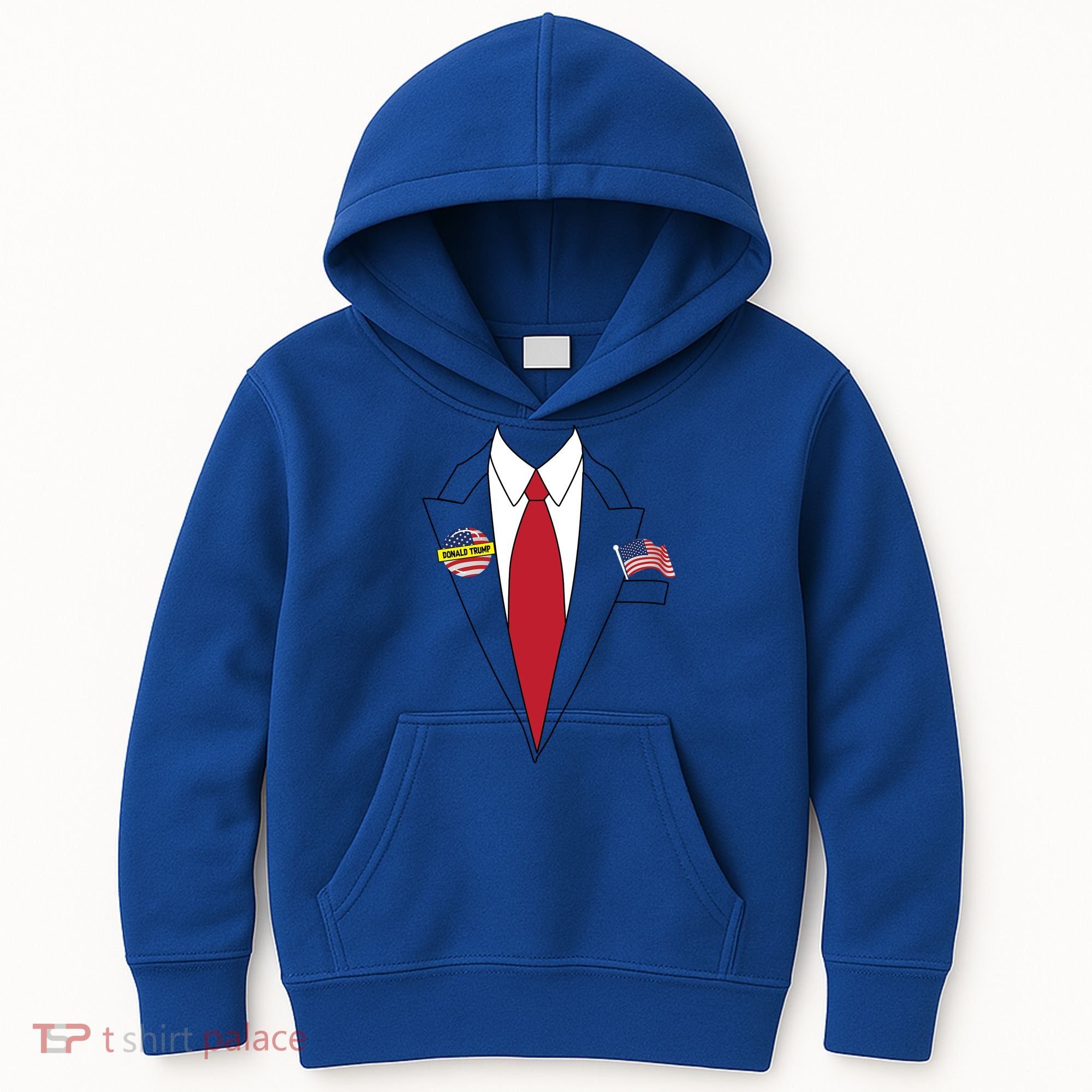 Donald Trump Halloween Costume Cute President Gift Kids Hoodie