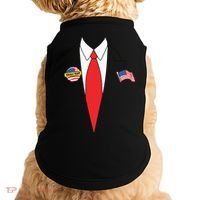 Donald Trump Halloween Costume Cute President Gift Doggie Tank thumb 0