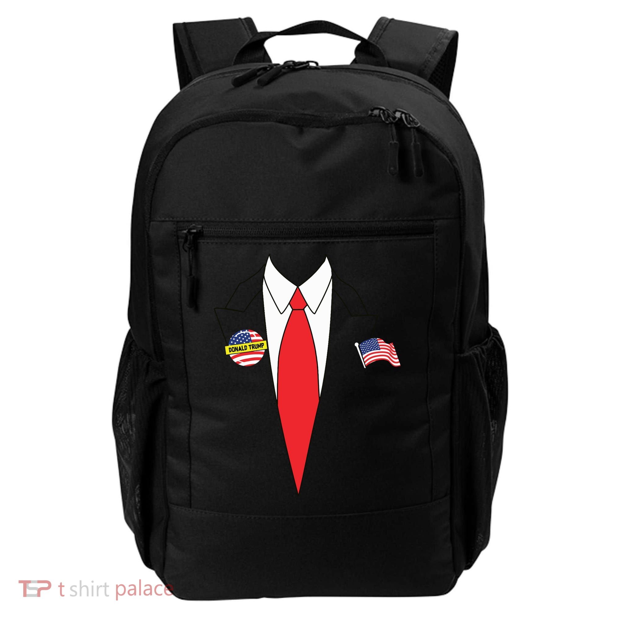Donald Trump Halloween Costume Cute President Gift Backpack