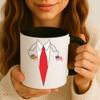 Donald Trump Halloween Costume Cute President Gift Coffee Mug thumb 3
