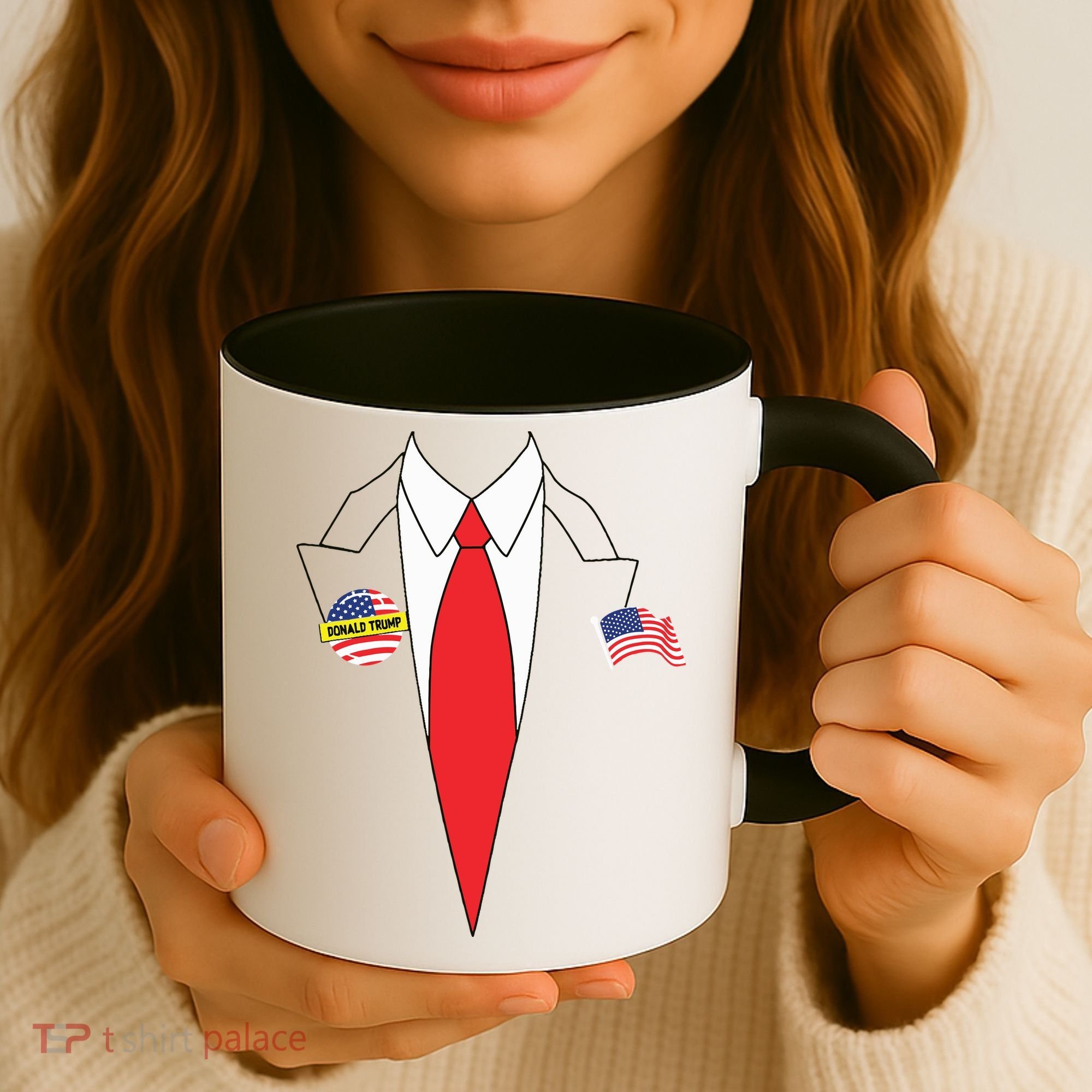 Donald Trump Halloween Costume Cute President Gift Coffee Mug