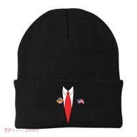 Donald Trump Halloween Costume Cute President Gift Beanie thumb 0