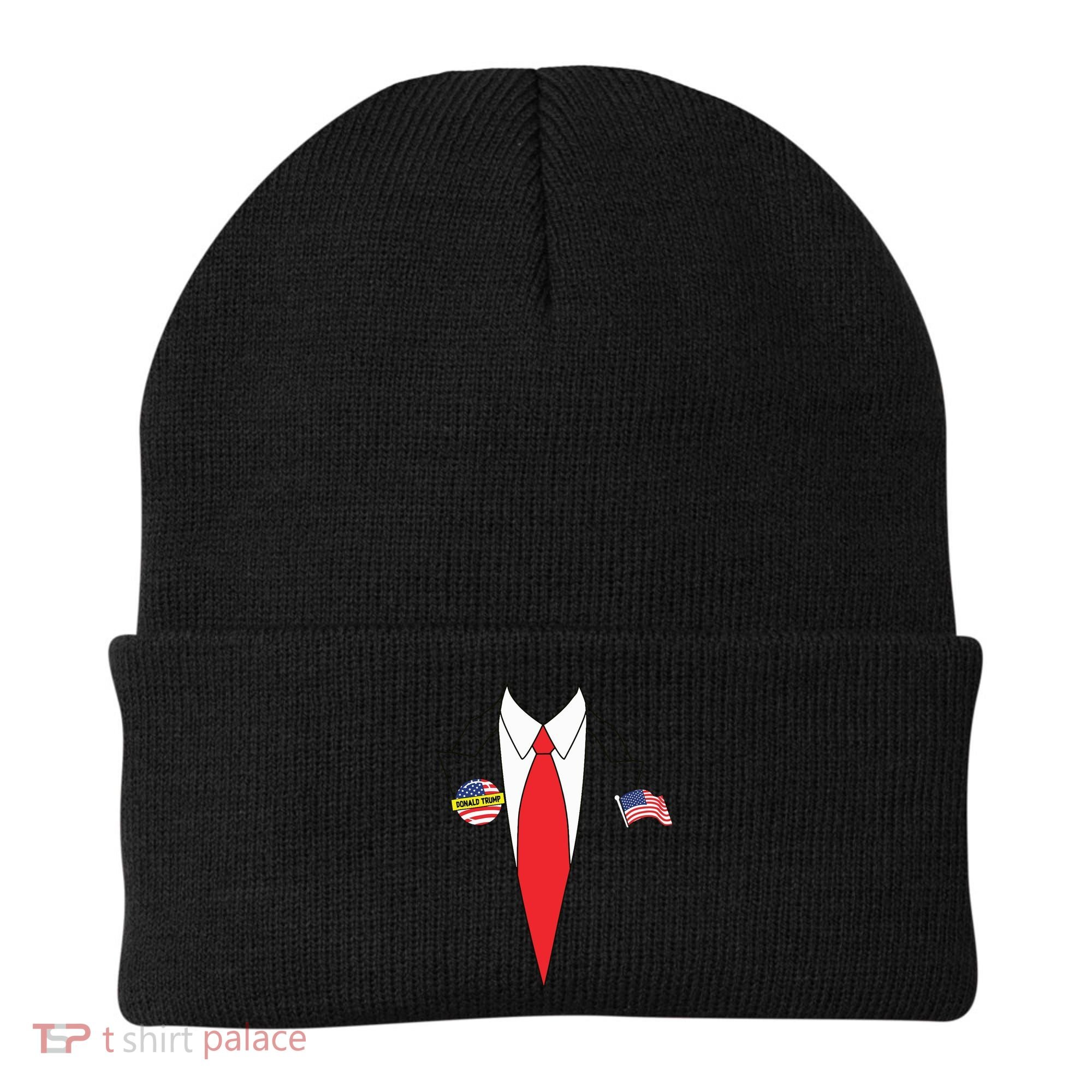 Donald Trump Halloween Costume Cute President Gift Beanie