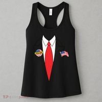 Donald Trump Halloween Costume Cute President Gift Women's Tank Top thumb 3