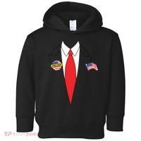 Donald Trump Halloween Costume Cute President Gift Toddler Hoodie thumb 0