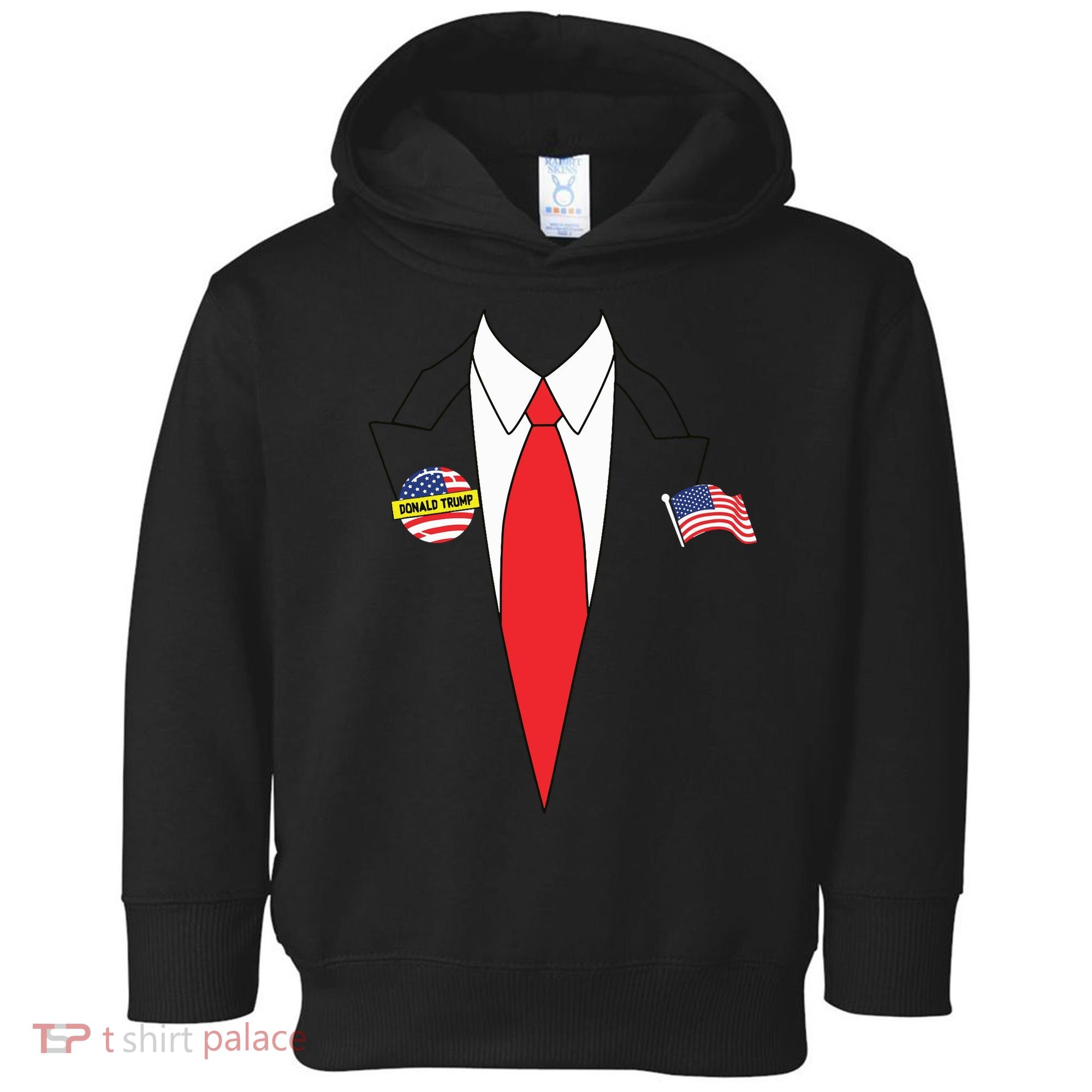 Donald Trump Halloween Costume Cute President Gift Toddler Hoodie