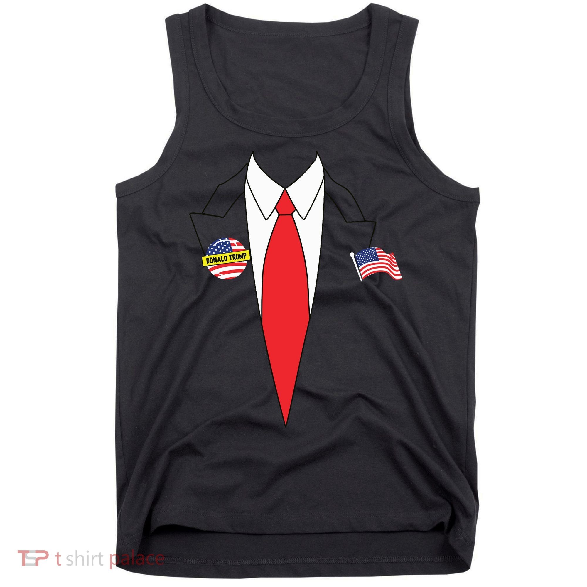 Donald Trump Halloween Costume Cute President Gift Tank Top