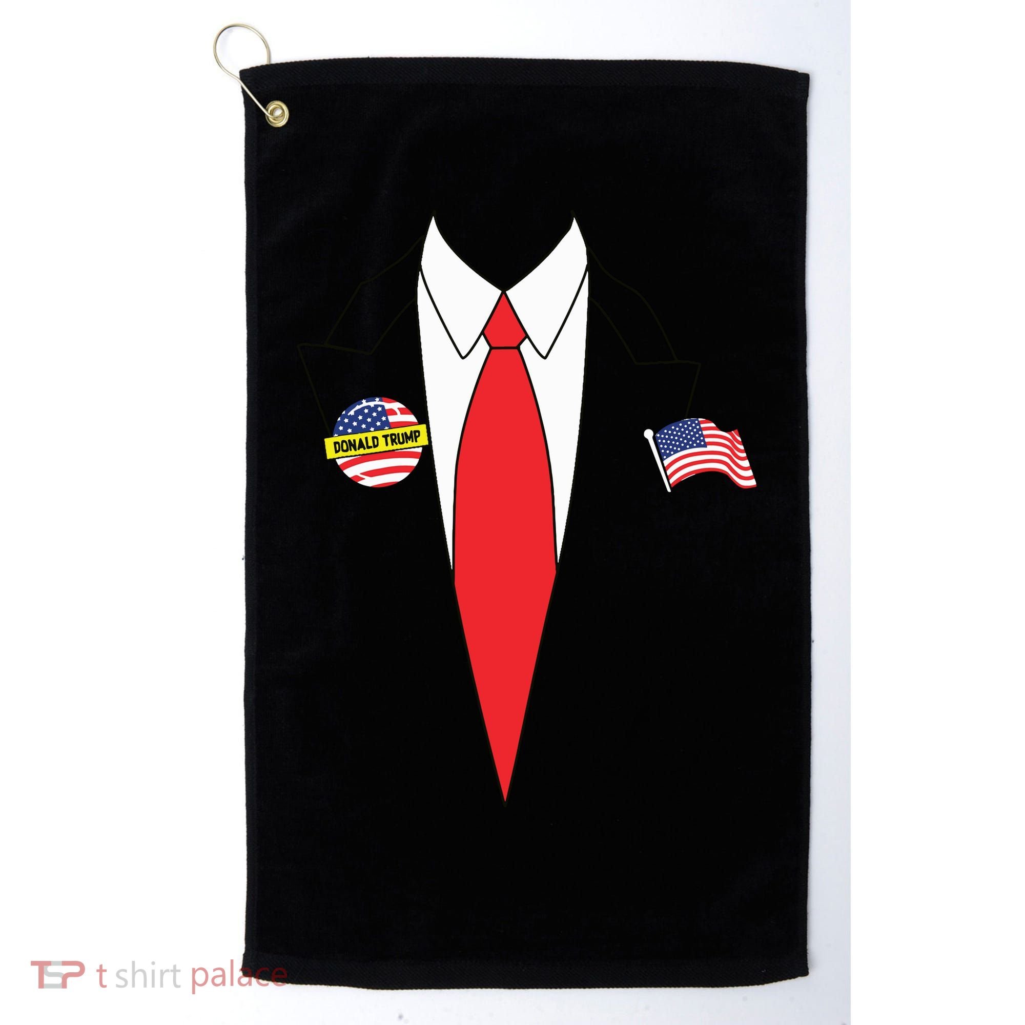 Donald Trump Halloween Costume Cute President Gift Golf Towel