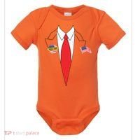 Donald Trump Halloween Costume Cute President Gift Baby Bodysuit thumb 0