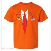 Donald Trump Halloween Costume Cute President Gift Toddler T-Shirt thumb 0