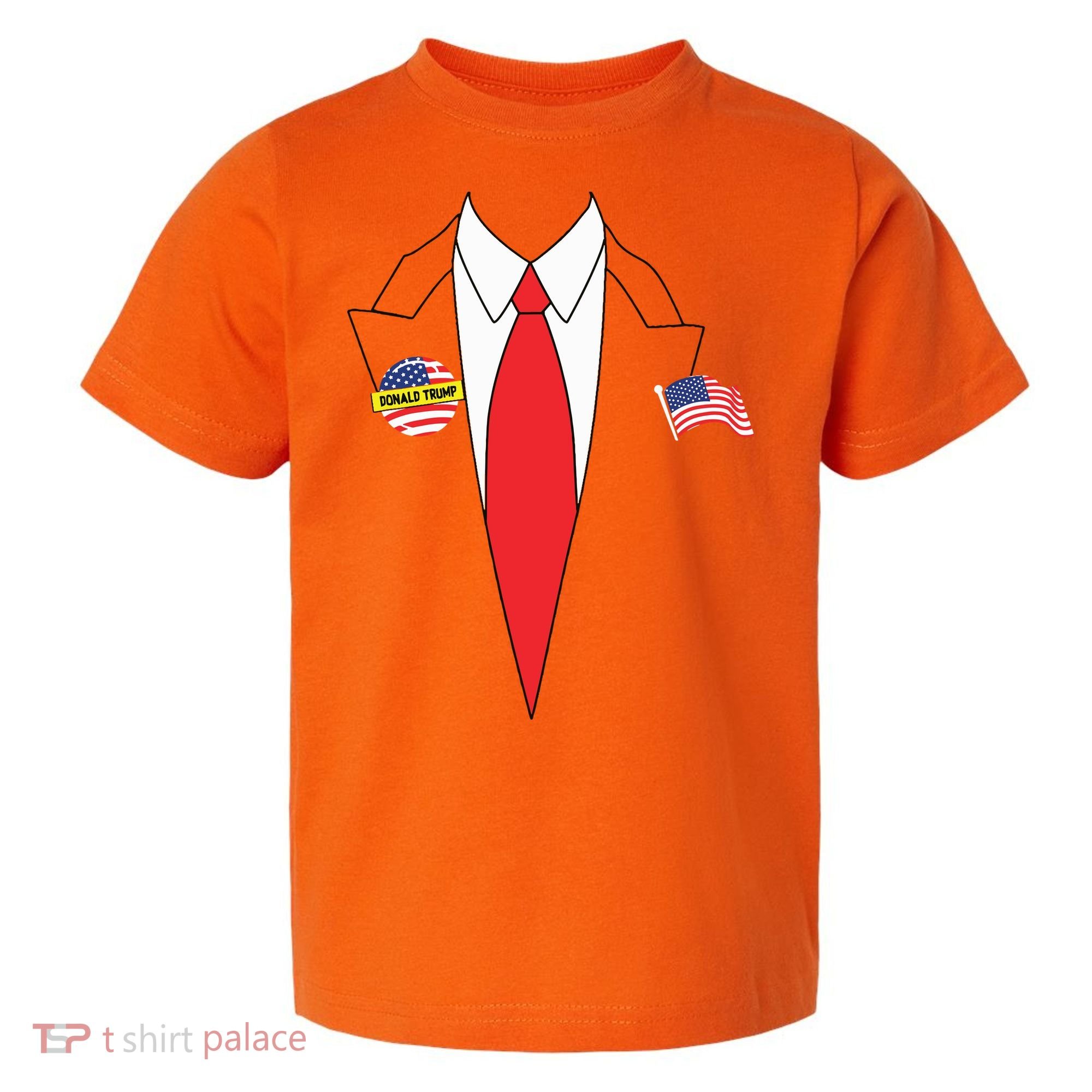 Donald Trump Halloween Costume Cute President Gift Toddler T-Shirt