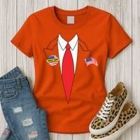 Donald Trump Halloween Costume Cute President Gift Women's T-Shirt thumb 3