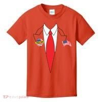 Donald Trump Halloween Costume Cute President Gift Kids T-Shirt thumb 0