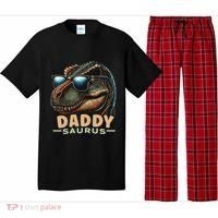Daddysaurus The Heartwarming Majesty Of Real Fathers Meaningful Gift Pajama Set thumb 0