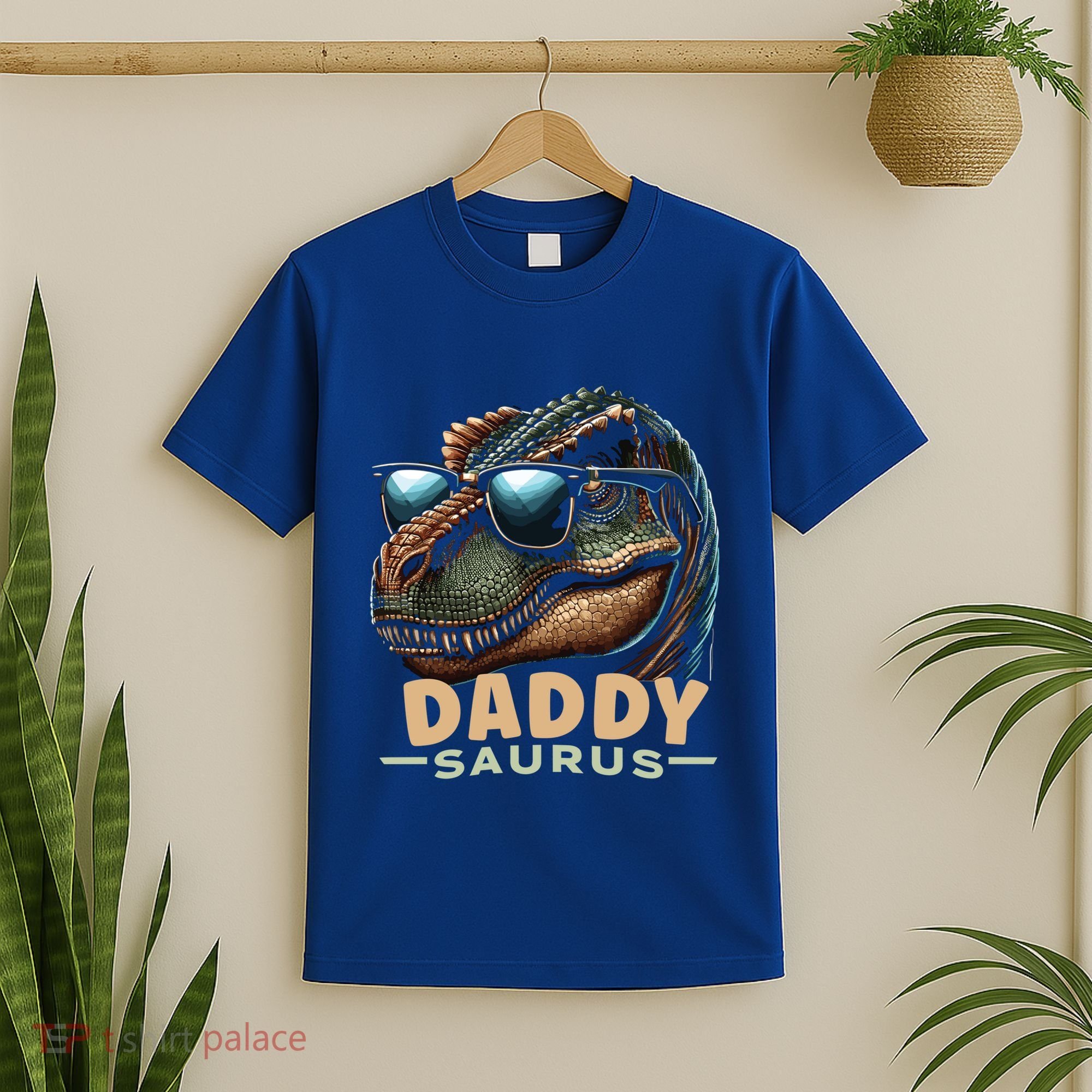 Daddysaurus The Heartwarming Majesty Of Real Fathers Meaningful Gift T-Shirt