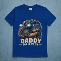 Daddysaurus The Heartwarming Majesty Of Real Fathers Meaningful Gift T-Shirt thumb 5