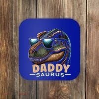 Daddysaurus The Heartwarming Majesty Of Real Fathers Meaningful Gift Coaster thumb 0
