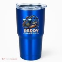Daddysaurus The Heartwarming Majesty Of Real Fathers Meaningful Gift Tumbler thumb 0