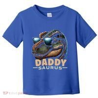 Daddysaurus The Heartwarming Majesty Of Real Fathers Meaningful Gift Toddler T-Shirt thumb 0