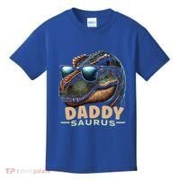Daddysaurus The Heartwarming Majesty Of Real Fathers Meaningful Gift Kids T-Shirt thumb 0