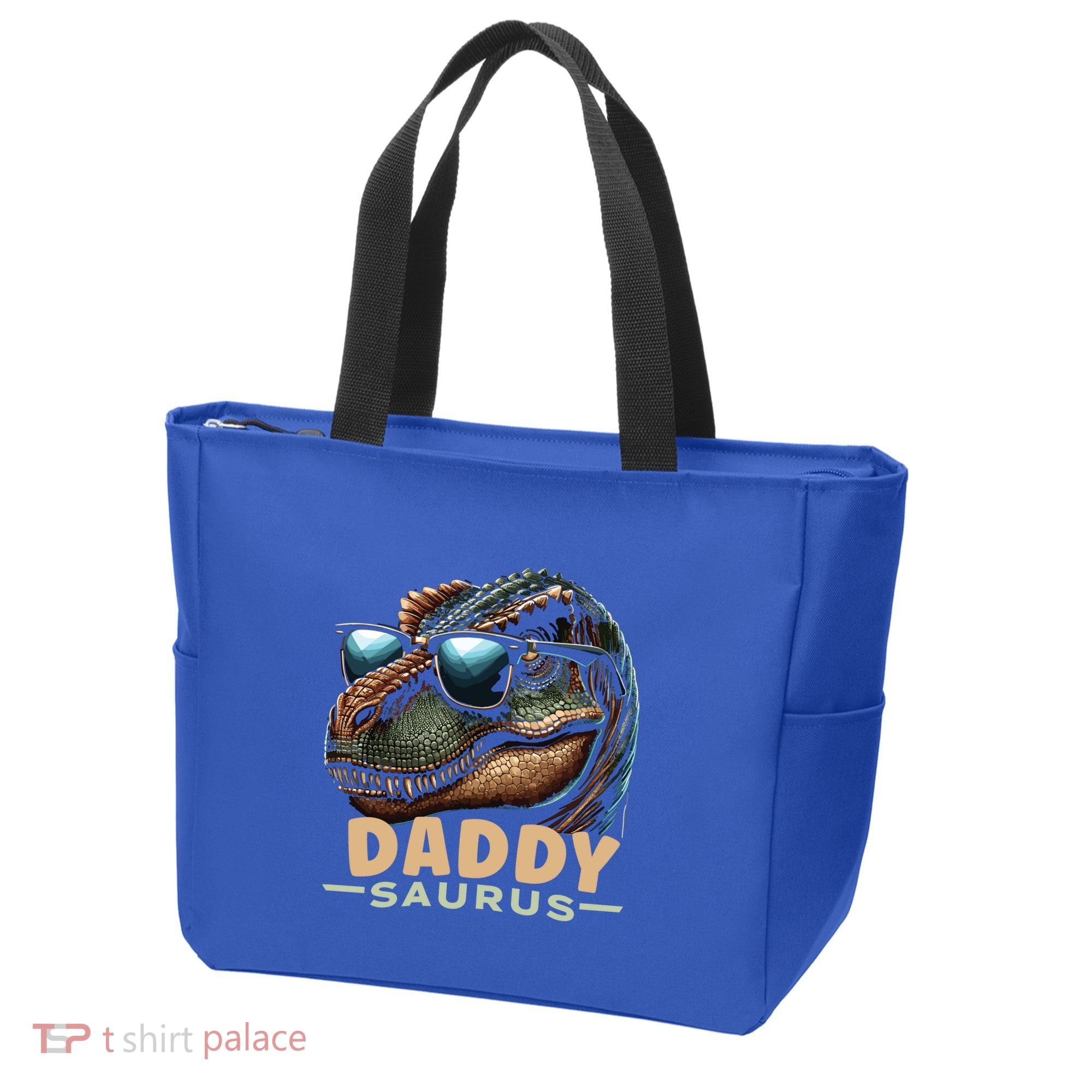 Daddysaurus The Heartwarming Majesty Of Real Fathers Meaningful Gift Tote Bag