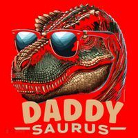 Daddysaurus The Heartwarming Majesty Of Real Fathers Meaningful Gift Santa Hat thumb 1