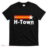 Distressed Town Houston Texas Strong Retro Houston T-Shirt thumb 0
