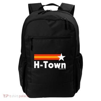 Distressed Town Houston Texas Strong Retro Houston Backpack