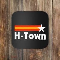 Distressed Town Houston Texas Strong Retro Houston Coaster thumb 0