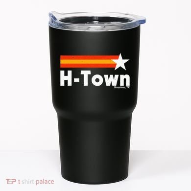 Distressed Town Houston Texas Strong Retro Houston Tumbler
