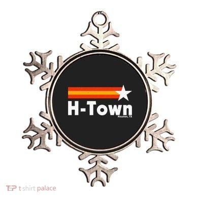 Distressed Town Houston Texas Strong Retro Houston Ornament