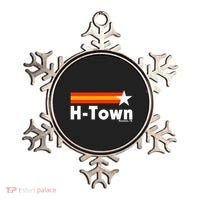 Distressed Town Houston Texas Strong Retro Houston Ornament thumb 0