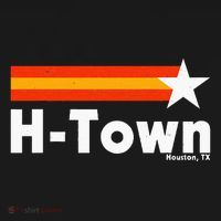 Distressed Town Houston Texas Strong Retro Houston Visor thumb 3