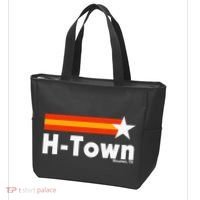 Distressed Town Houston Texas Strong Retro Houston Tote Bag thumb 3