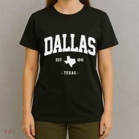 Dallas Texas Home State Gift Dallas Texas T-Shirt thumb 4