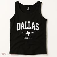 Dallas Texas Home State Gift Dallas Texas Tank Top thumb 2